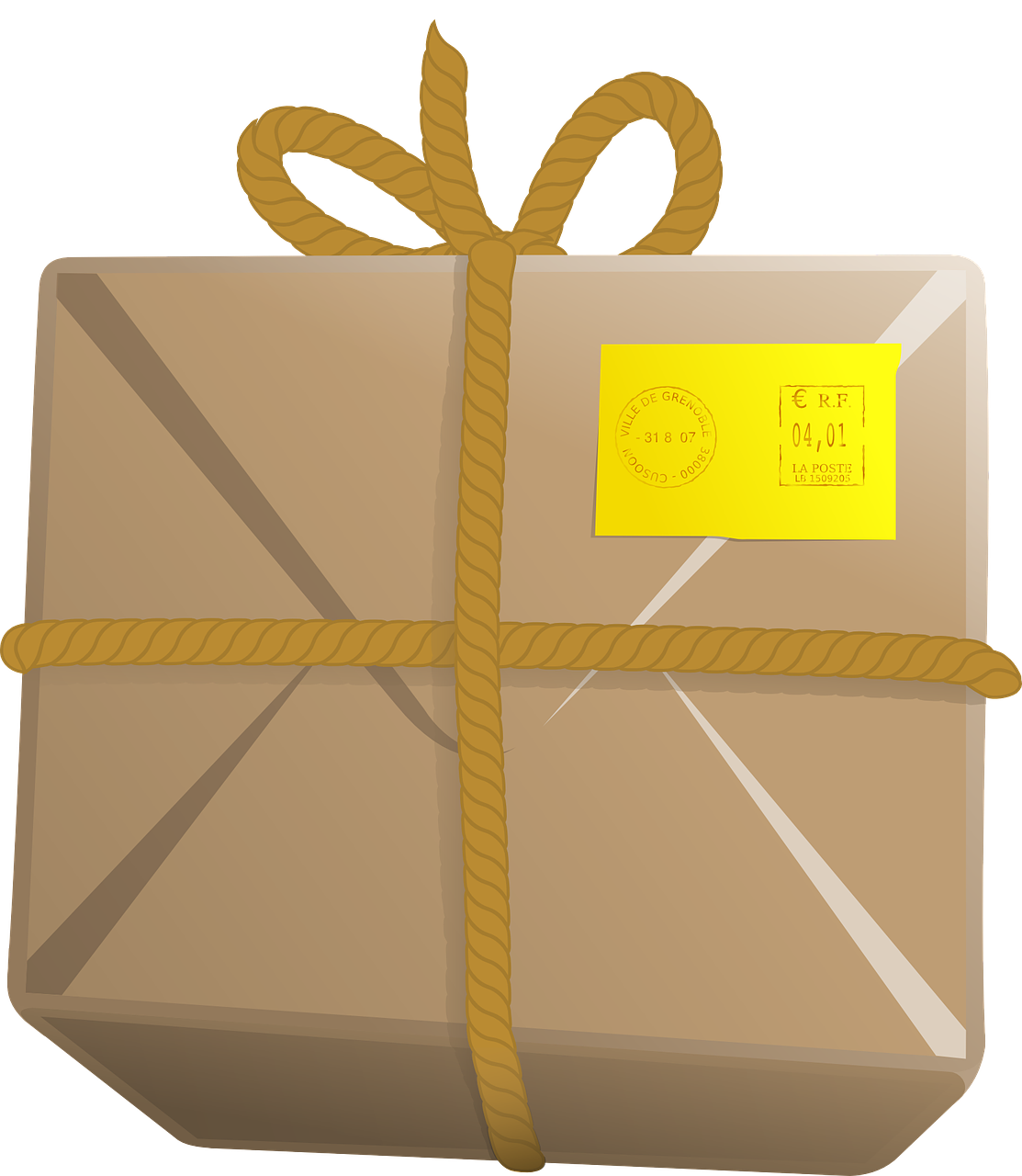 Postal Parcel Post Package  - Clker-Free-Vector-Images / Pixabay